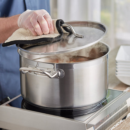 Nồi nấu sốt inox đáy nhôm bọc Vigor SS1 Series 9,5 lít kèm nắp