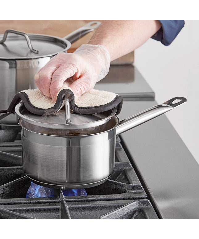 Nồi nấu sốt thép không gỉ đáy nhôm Vigor SS1 Series 1,9 lít, kèm nắp