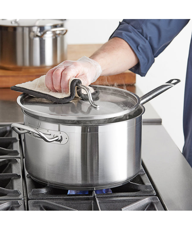 Nồi nấu sốt thép không gỉ đáy nhôm Vigor SS1 Series 9,5 lít, kèm nắp