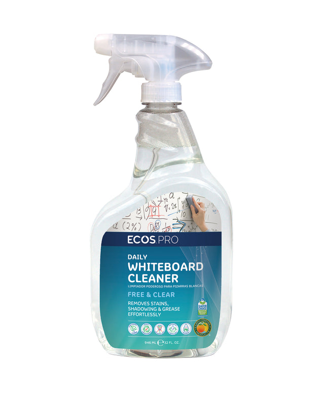 Bình xịt vệ sinh bảng trắng ECOS PL9869/6 Pro 946 ml không mùi - Thùng 6 cái
