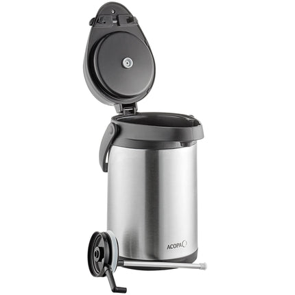 Bình ủ cà phê inox lót inox Acopa 3 lít cần gạt kim loại