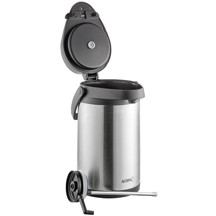Bình ủ cà phê inox lót inox Acopa 3,5 lít cần gạt kim loại