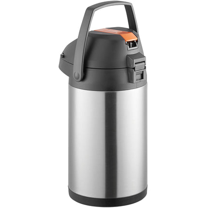 Bình ủ cà phê inox lót inox Acopa 3,5 lít decaf cần gạt kim loại
