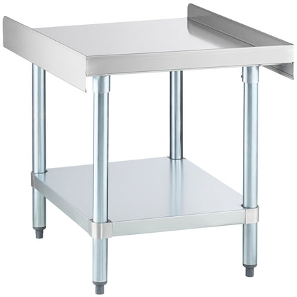 Bàn đỡ thiết bị thép không gỉ 16 gauge Regency 76 x 61 cm kèm kệ dưới mạ kẽm