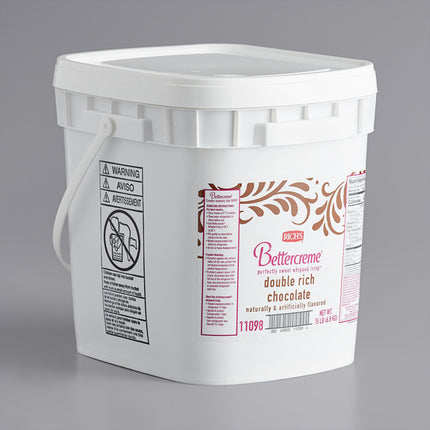Kem phủ đánh bông chocolate đậm Rich's Bettercreme 6,8 kg