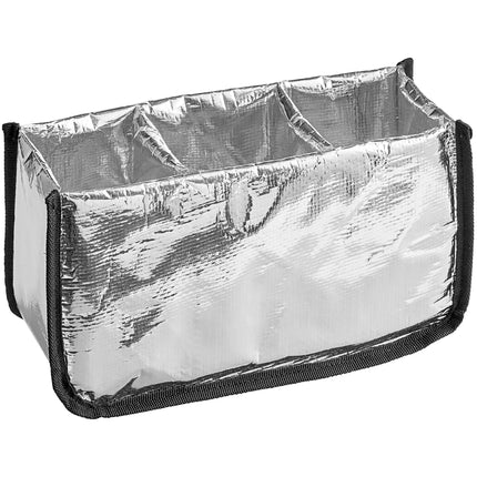 Túi giao hàng giữ nhiệt nhỏ ServIt đựng 3 ly nước hoặc bánh mì - 30 x 14 x 18 cm