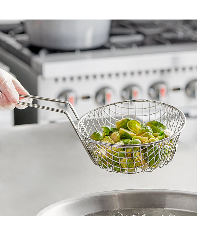 Rổ chiên lưới thô mạ niken tròn Choice 22 cm