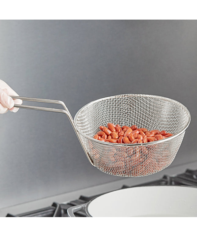 Rổ chiên ẩm thực Choice 20 cm tròn lưới mịn mạ niken