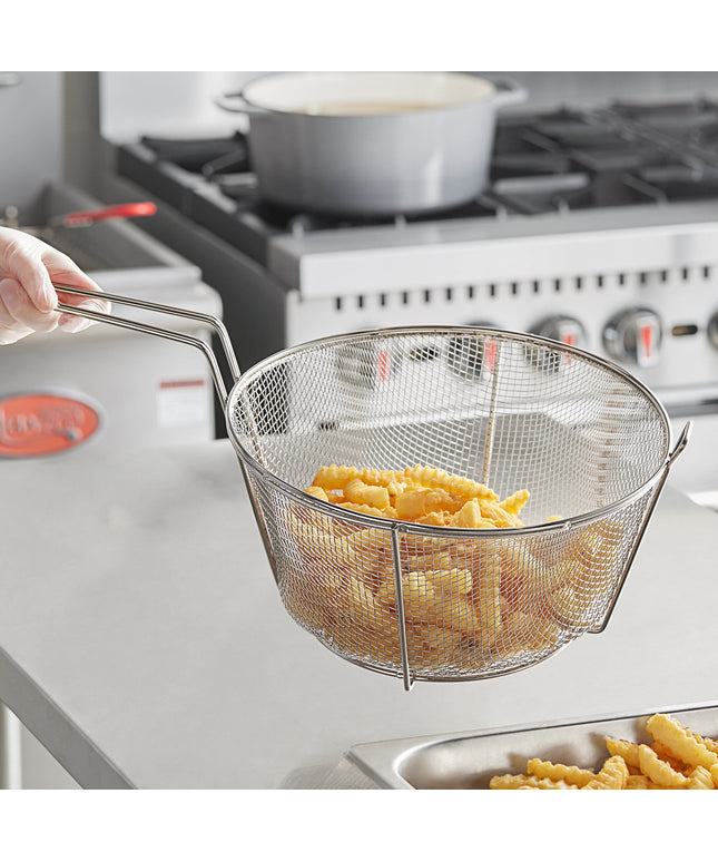 Rổ nấu ăn lưới tròn mạ niken Choice 29 cm cỡ vừa có móc trước