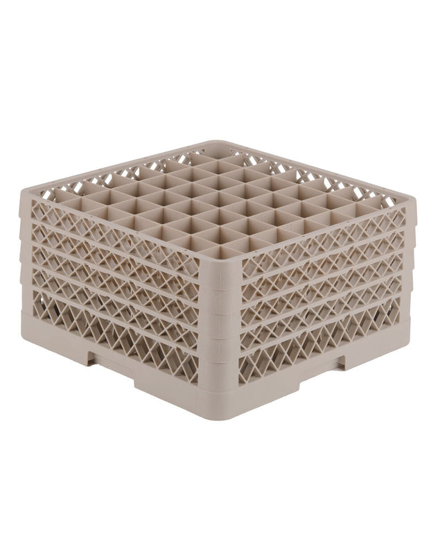 Giá đựng ly 49 ngăn màu be Vollrath Traex® TR9EEEE cỡ đầy đủ cao 24 cm