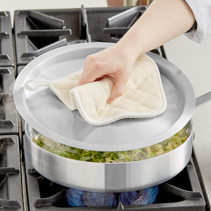 Chảo xào nhôm Choice 4,7 lít kèm nắp