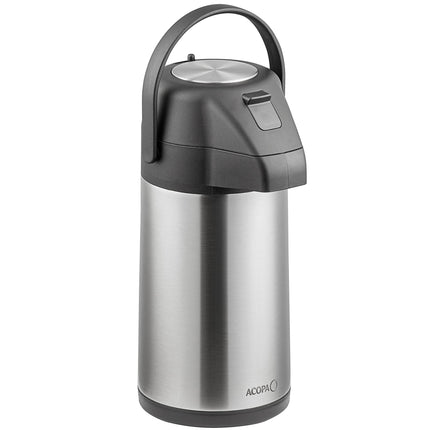 Bình ủ cà phê inox lót inox Acopa 2,2 lít nút bấm