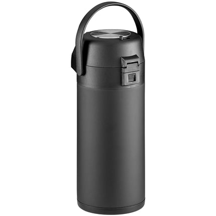 Bình ủ cà phê inox lót inox Acopa 3 lít đen mờ nút bấm