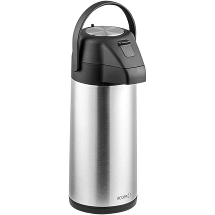 Bình ủ cà phê inox lót inox Acopa 3 lít nút bấm