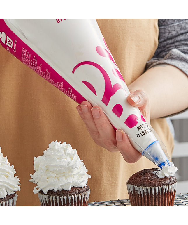 Kem trang trí đánh bông vị vani Rich's Bettercreme 24 oz (680 g) túi - Thùng 10 túi