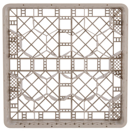 Giá đựng ly 20 ngăn màu be Vollrath Traex® Rack Max TR11 cỡ đầy đủ cao 8,3 cm