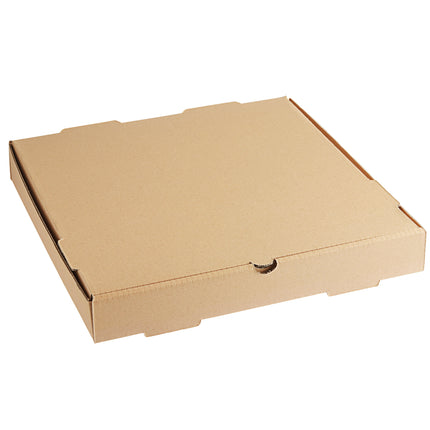 Hộp đựng bánh giấy kraft gợn sóng trơn Choice 36 x 36 x 5 cm - Bó 50 cái