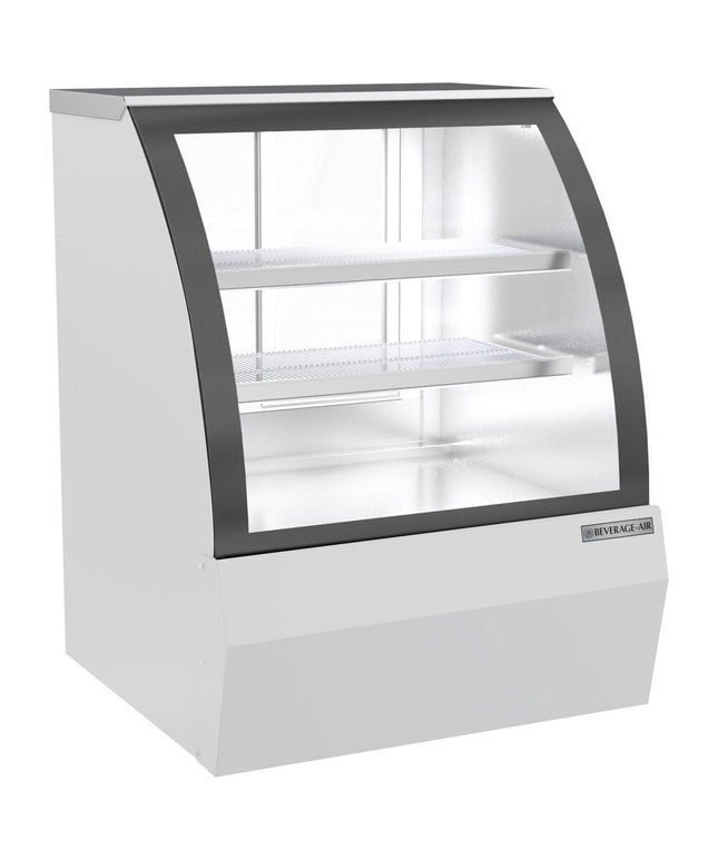Tủ mát trưng bày bánh / deli kính cong trắng Beverage-Air CDR3HC-1-W 94 cm