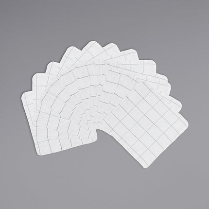 Khăn lau chén cotton ô vuông màu xám trắng Cooks Linen 454 g 30,5 x 30,5 cm - Gói 12 cái