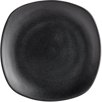 Đĩa melamine vuông Nara GET P-500-BK 13 cm đen mờ - Thùng 48 cái