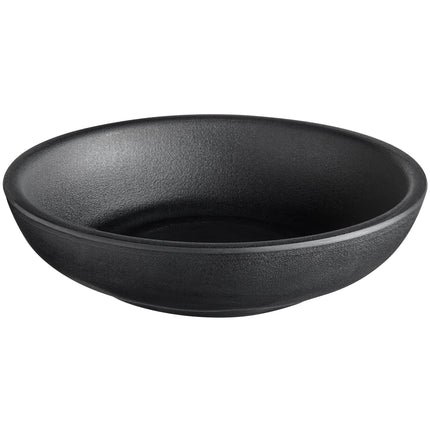 Chén nước chấm tròn melamine mờ đen GET Nara SD-4500-BK 148 ml - Thùng 24 cái