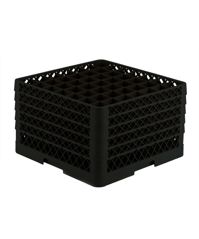 Giá đựng ly 49 ngăn màu đen Vollrath Traex® TR9EEEEE cỡ đầy đủ cao 27,9 cm