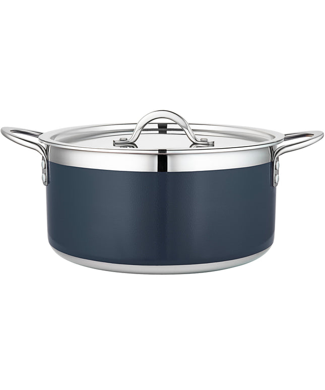 Nồi inox Bon Chef Country French X 5,4 lít màu xanh cobalt - 71303-CF2-CB