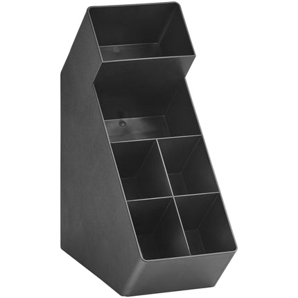 Giá đựng gia vị để bàn nhựa đen Choice