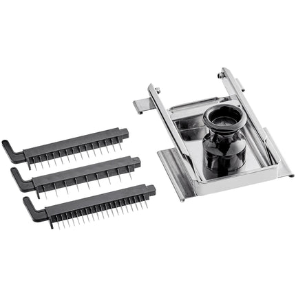 Máy bào mandoline inox 2 lưỡi tích hợp kèm bộ 3 lưỡi cắt sợi Choice