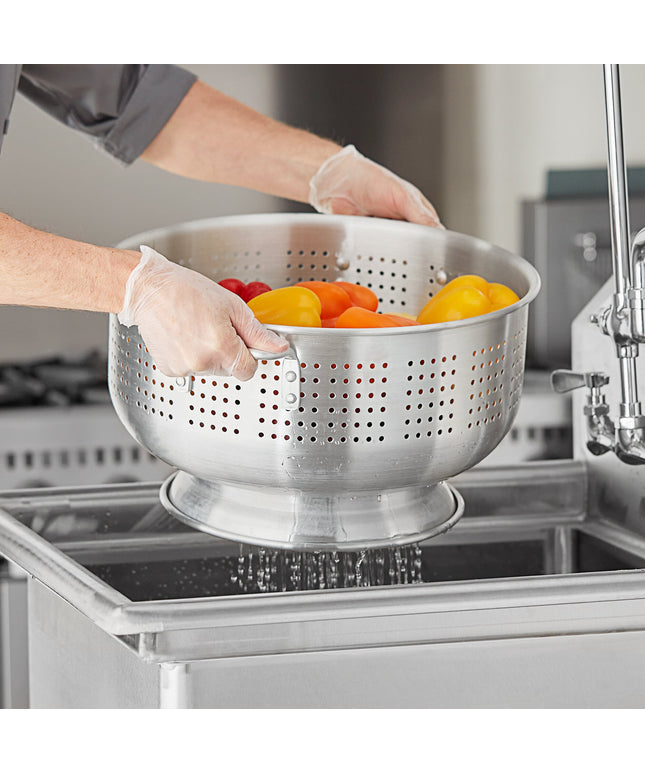 Rổ lọc nhôm Choice 15,1 lít có đế và tay cầm