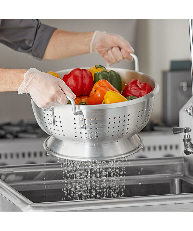 Rổ lọc nhôm chịu lực Choice 11,4 lít có đế và tay cầm