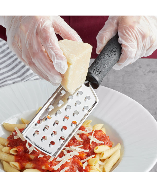 Dụng cụ bào thô thép không gỉ Choice 22,9 cm tay cầm chống trượt đen