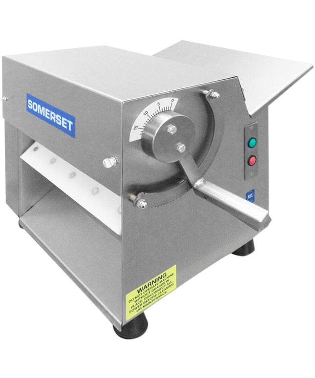 Máy cán bột để bàn một cấp Somerset CDR-100 25 cm - 120V, 1/4 hp