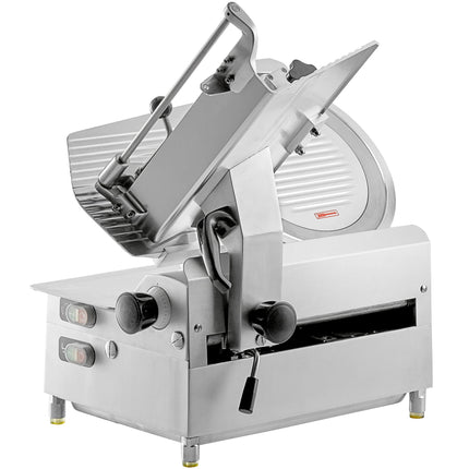 Máy thái thịt tự động Avantco SL713A 33 cm tải trung bình có chế độ thủ công - 3/4 hp