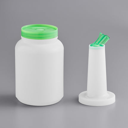 Bình chứa và rót Choice 1,9 lít Pour chai xanh lá Spout và nắp