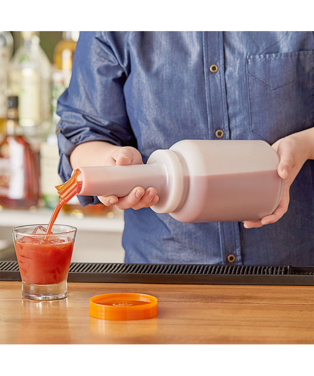 Chai rót Choice 1,9 lít vòi và nắp màu cam