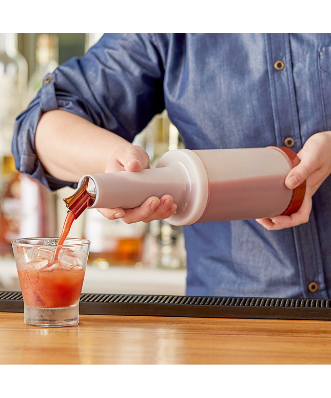 Chai rót Choice 1 lít vòi và nắp nâu
