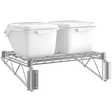Bộ kệ gắn tường thùng đựng nguyên liệu Baker's Lane 46 x 61 cm kèm 2 thùng kẹp gài