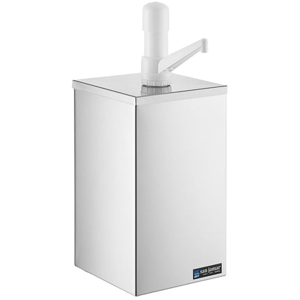Hộp vòi bơm gia vị San Jamar P9800 hũ 3,8 lít