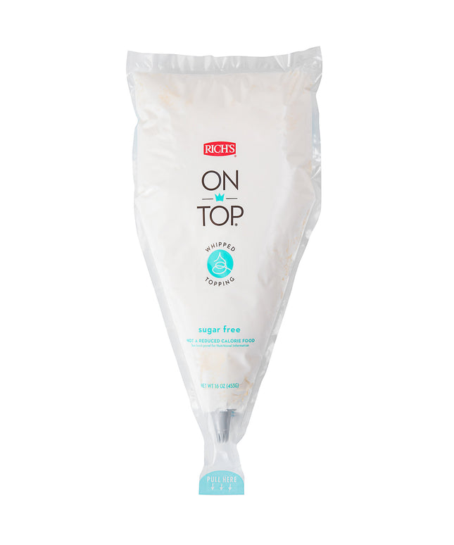 Kem tươi thực vật không đường Rich's On Top 473 ml - Thùng 12 hộp