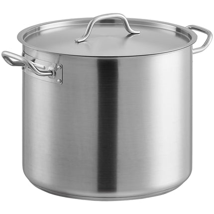 Nồi nấu súp cỡ lớn thép không gỉ đáy nhôm Vigor SS1 Series 30,3 lít, kèm nắp
