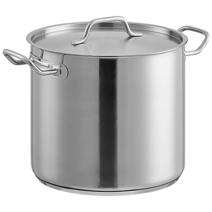 Nồi nấu súp cỡ lớn thép không gỉ đáy nhôm Vigor SS1 Series 15,1 lít, kèm nắp