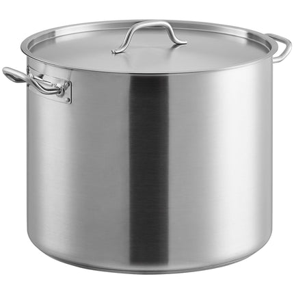 Nồi nấu súp cỡ lớn thép không gỉ đáy nhôm Vigor SS1 Series 56,8 lít, kèm nắp