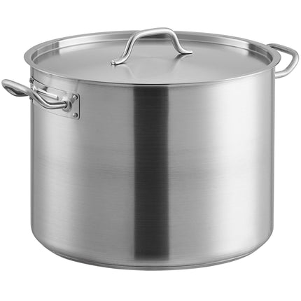 Nồi nấu súp cỡ lớn thép không gỉ đáy nhôm Vigor SS1 Series 37,9 lít, kèm nắp