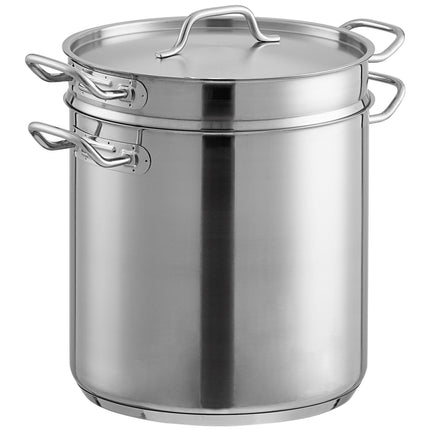 Bộ nồi luộc mì thép không gỉ đáy nhôm Vigor SS1 Series 18,9 lít