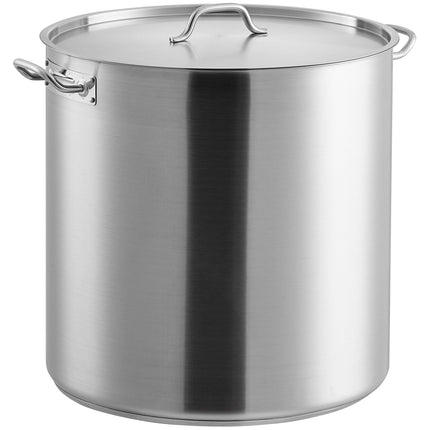Nồi nấu súp cỡ lớn thép không gỉ đáy nhôm Vigor SS1 Series 94,6 lít, kèm nắp