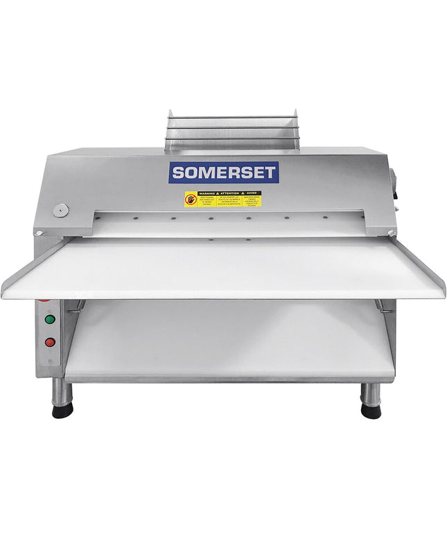 Máy cán bột để bàn 2 giai đoạn Somerset CDR-2500 64 cm - 120V, 3/4 hp