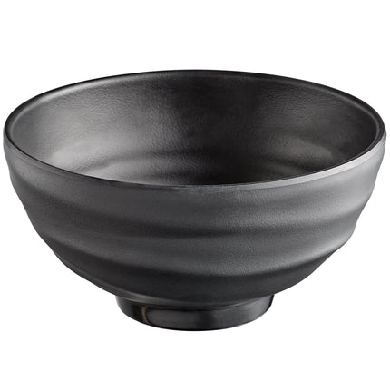 Tô melamine Acopa Izumi nhám đen 503 ml - Gói 12 cái
