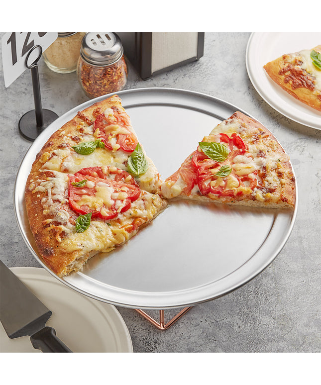 Khay nướng pizza nhôm vành rộng Choice 33 cm