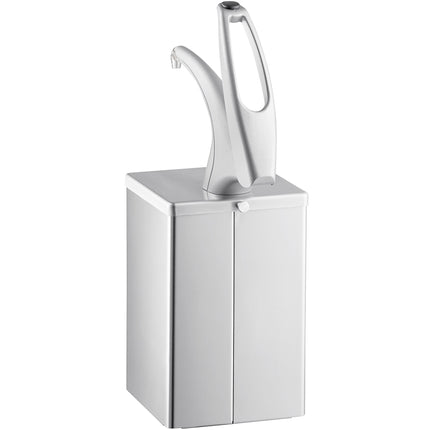 Hộp bình phân phối gia vị đặt bàn San Jamar P4800 FrontLine kèm vòi bơm mạ crôm